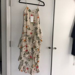 Floral midi dress